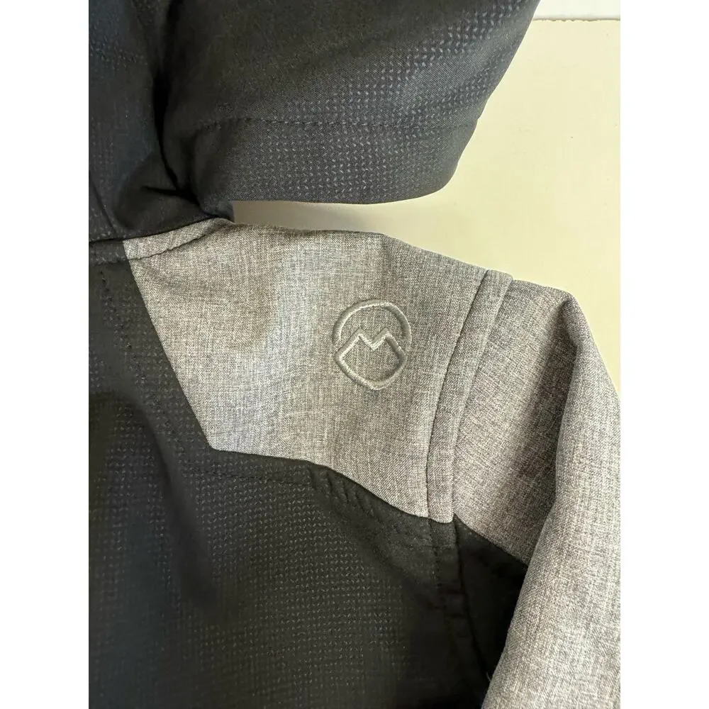 Magellan Boys Water Repellent Jacket Color Black /Gray Small